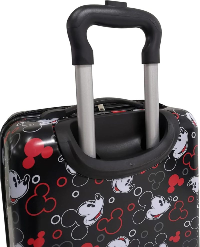 Kids’ Luggage | Mickey Mouse Luggage, Kid Suitcases For Toddlers, 20 Inch Hard-Sided Tween Spinner Luggage For Boy, Kids Carry-On Luggage With Wheels Kids' Luggage Kids' Luggage