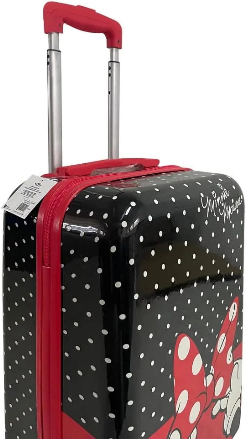 Kids’ Luggage | Minnie Mouse Luggage 28 Inches Hard-Sided Abs Tween Spinner Carry-On Travel Trolley Rolling Suitcase Kids' Luggage Kids' Luggage