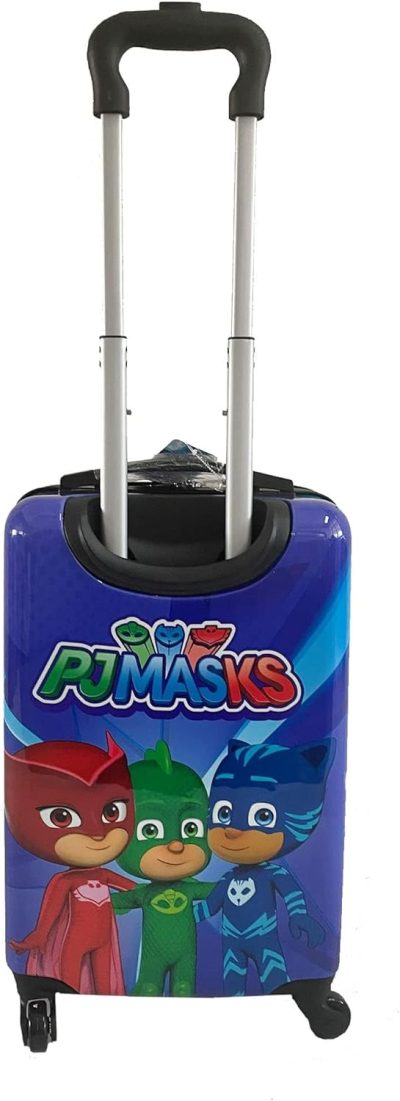 Kids’ Luggage | Pj Mask Suitcase For Kids, Kids Luggage For Toddlers, 20 Inch Hard-Sided Tween Spinner Suitcase, Pj Masks Kids Carry-On Luggage With Wheels Kids' Luggage Kids' Luggage