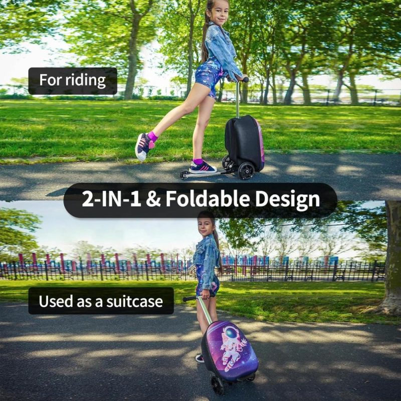 Kids’ Luggage | Scooter Suitcase For Kids Ages 6-12 Kids’ Luggage Kids' Luggage Kids' Luggage