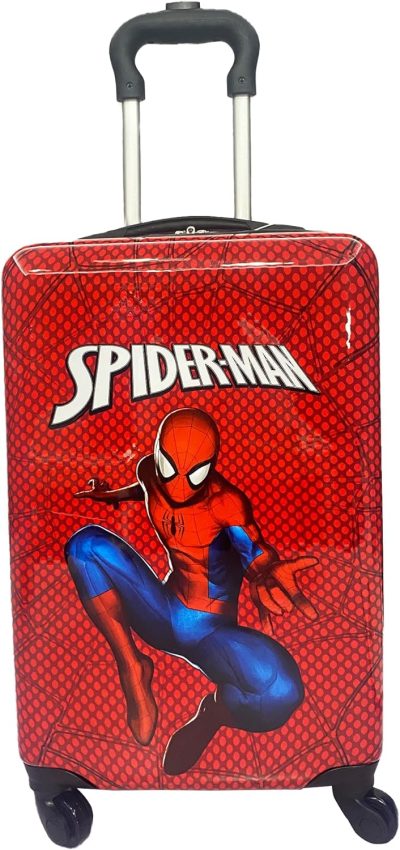 Kids’ Luggage | Spiderman Luggage 20 Inches Hard-Sided Tween Spinner Carry-On Travel Trolley Rolling Suitcase For Kids Kids' Luggage Kids' Luggage