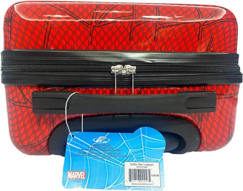 Kids’ Luggage | Spiderman Luggage 20 Inches Hard-Sided Tween Spinner Carry-On Travel Trolley Rolling Suitcase For Kids Kids' Luggage Kids' Luggage