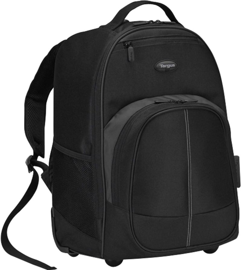 Laptop Backpacks | 16 Inch Compact Rolling Backpack, Black – Wheeled Travel Bag, Fits Laptops Up To 16" And Macbook Pros Up To 17" (Tsb750Us) Backpacks Laptop Backpacks