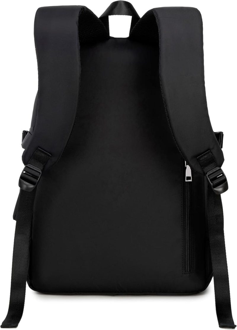 Laptop Backpacks | Acmebon Girl Roomy Fashion Laptop Backpack Casual Daily Backpack For Women Black Backpacks Black