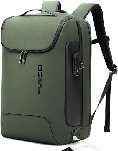 Laptop Backpacks | Anti-Theft Backpack,Tech Backpacks, 17 Inch Laptop Backpack With Usb3.0 Charging Port, Mens Travel Backpack For Men And Women… Backpacks Green