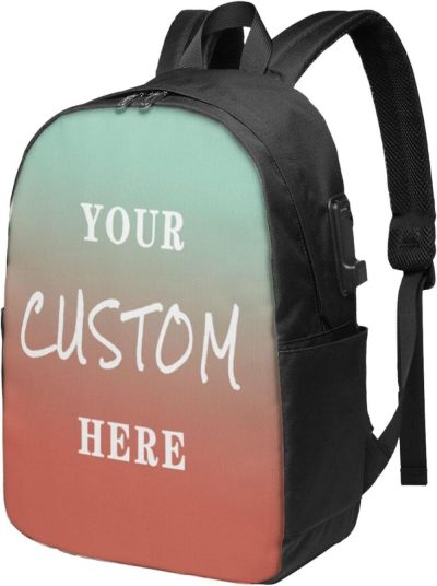 Laptop Backpacks | Backpack ize Your Photo Text Logo Name Laptop Bag For Men Women Larg Capacity Travel Camping Casual Backpack Backpacks Backpack 17 in