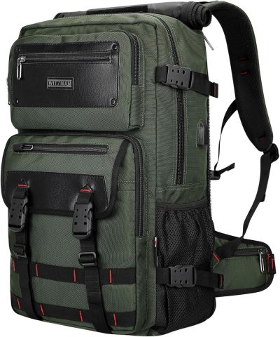 Laptop Backpacks | Carry On Travel Backpack For Men Duffle Bags Fit 17 Inch Laptop Airline Approved Laptop Backpack(B685 Army Green) Backpacks Army Green