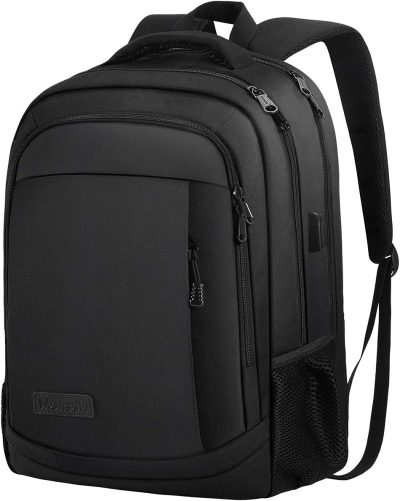 Laptop Backpacks | Travel Laptop Backpack Anti Theft Backpacks With Usb Charging Port, Travel Business Work Bag 15.6 Inch College Computer Bag For Men Women, Black Backpacks Black