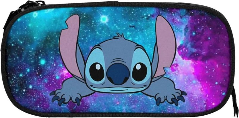 Laptop Backpacks | Xoupda Stitch And Angel Backpack Cute School Backpack Cartoon Back Pack School Book Bag Lightweight Schoolbag With Lunch Bag Box And Pencil Case For Boys Girls Gifts Backpacks Laptop Backpacks