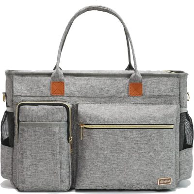 Laptop Messenger & Shoulder Bags | Laptop Tote Bag, Middle Size Computer Messenger Teacher Bag With 15.6” Padded Laptop Sleeve Laptop Bags Grey