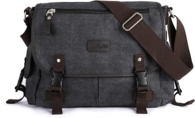 Laptop Messenger & Shoulder Bags | Messenger Bag Men,Waterproof Crossbody Bag,Satchel Shoulder Bag Laptop Bags A-black