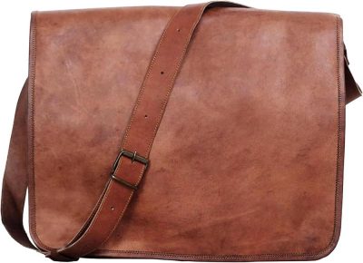 Laptop Messenger & Shoulder Bags | Vintage Mens 16 Inch Leather Laptop Messenger Pro Satchel Men’s Bag Laptop Bags Laptop Messenger & Shoulder Bags