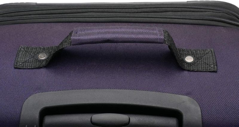 Luggage Sets | Aviron Bay Expandable Softside Spinner Wheels, Purple, 3 Piece Luggage Luggage Luggage Sets