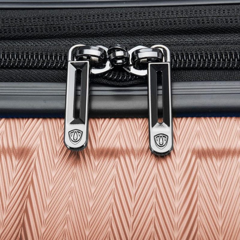 Luggage Sets | Dana Point Hardside Expandable Luggage With Spinner Wheels, Rose Gold, 3-Piece Set Luggage Luggage Sets