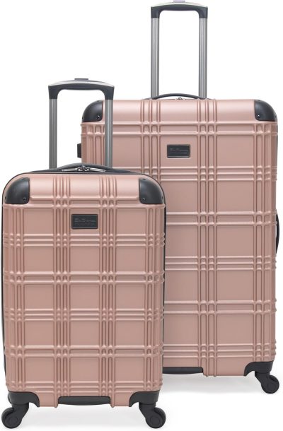 Luggage Sets | Nottingham Lightweight Hardside 4-Wheel Spinner Travel Luggage, Rose Gold, 2-Piece Set (20" & 28") Luggage Luggage Sets