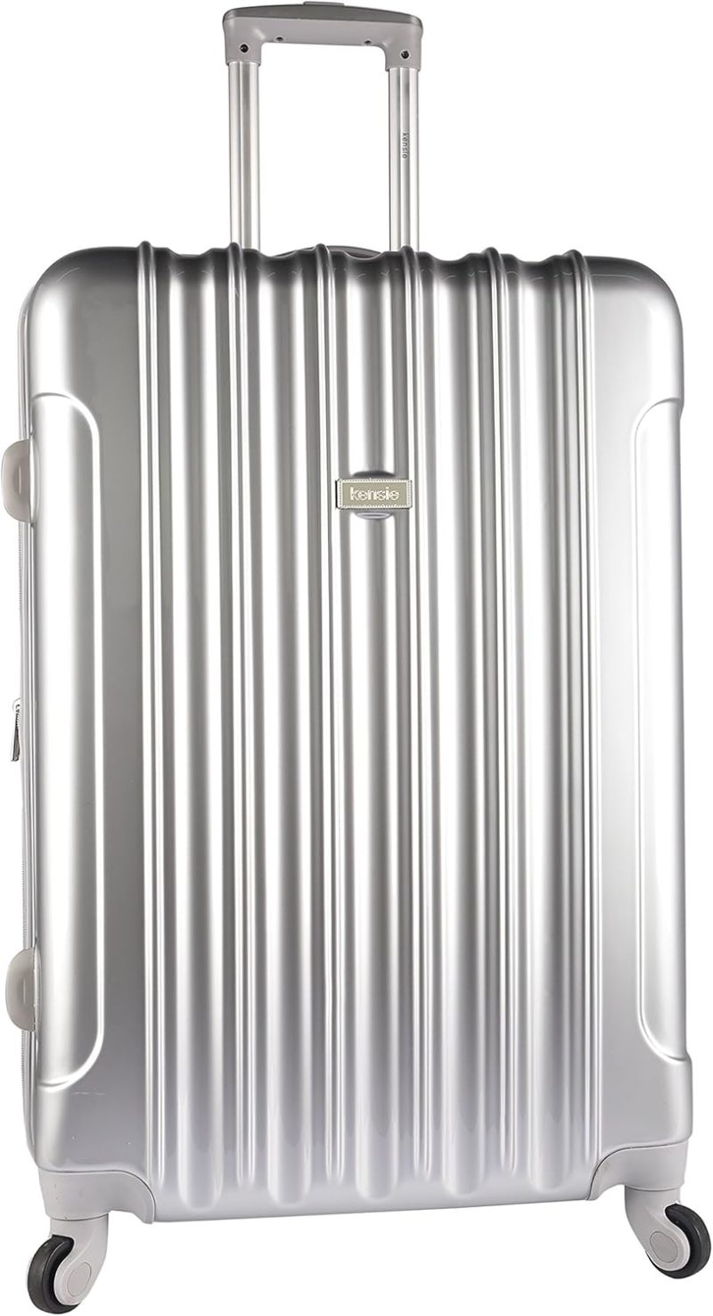 Luggage Sets | Women’s Alma Hardside Spinner Luggage, Silver, 3-Piece Set (20/24/28) Luggage Luggage Sets