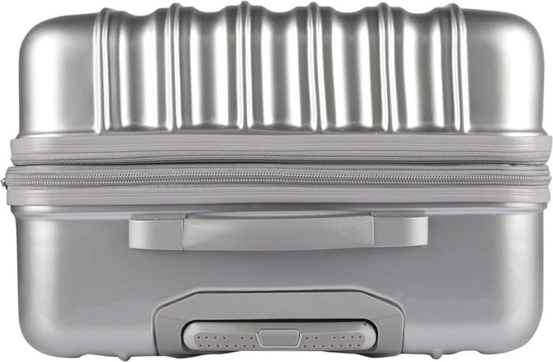 Luggage Sets | Women’s Alma Hardside Spinner Luggage, Silver, 3-Piece Set (20/24/28) Luggage Luggage Sets