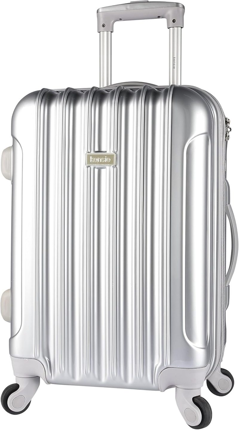 Luggage Sets | Women’s Alma Hardside Spinner Luggage, Silver, 3-Piece Set (20/24/28) Luggage Luggage Sets