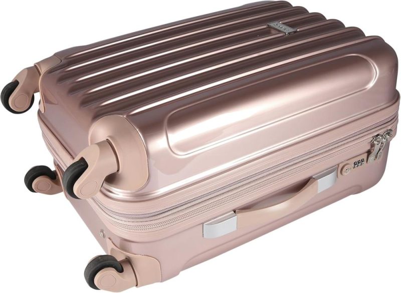 Luggage Sets | Women’s Alma Hardside Spinner Luggage, Tsa-Approved, Rose Gold, 3-Piece Set (20/24/28) Luggage Luggage Sets