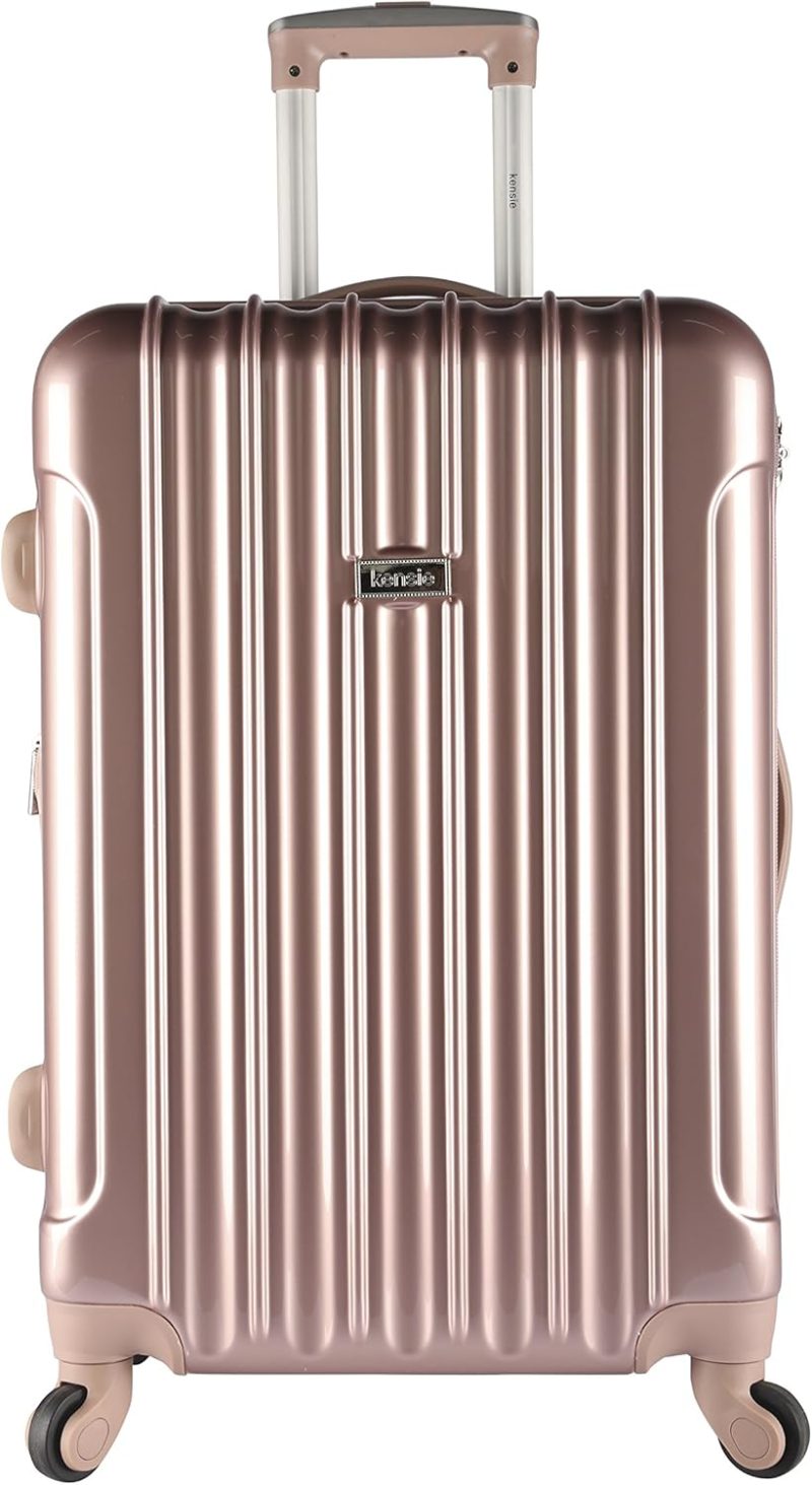 Luggage Sets | Women’s Alma Hardside Spinner Luggage, Tsa-Approved, Rose Gold, 3-Piece Set (20/24/28) Luggage Luggage Sets