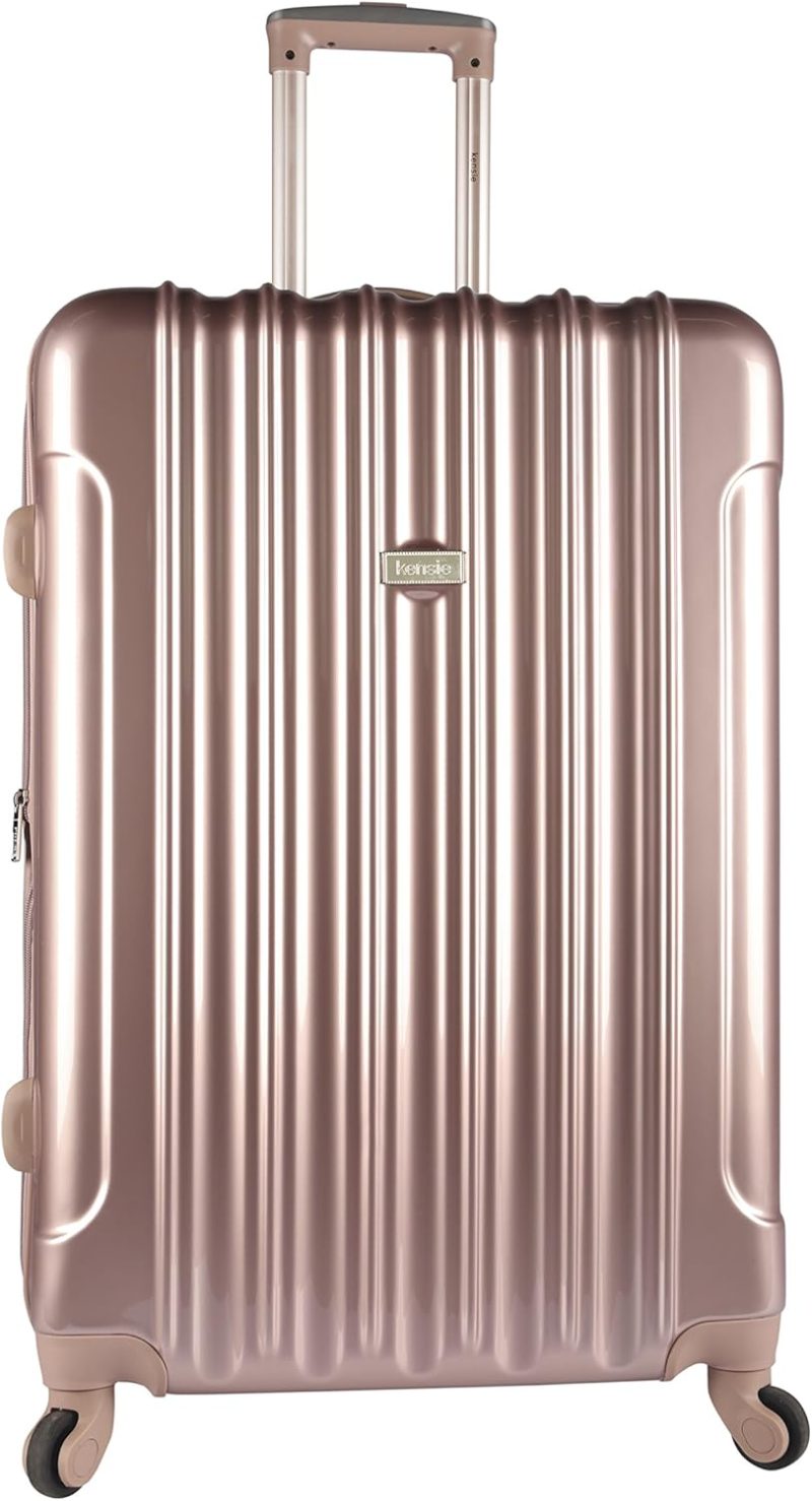 Luggage Sets | Women’s Alma Hardside Spinner Luggage, Tsa-Approved, Rose Gold, 3-Piece Set (20/24/28) Luggage Luggage Sets