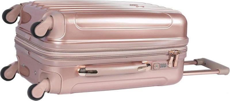 Luggage Sets | Women’s Alma Hardside Spinner Luggage,Expandable, Rose Gold, 3 Piece Set (20/24/28) Luggage Luggage Sets