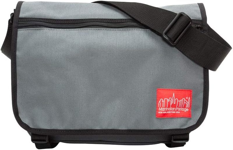 Messenger Bags | Europa Bag (Md) With Adjustable Strap Water Resistant Zippered Compartment 1000D Cordura For Work College Travel (Grey) Messenger Bags Grey