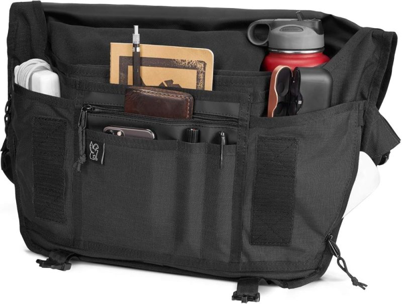 Messenger Bags | Industries Buran Iii Messenger Bag – 15" Laptop Sling Bag, Seat Belt Buckle, Water Resistant, 24 Liter Messenger Bags Black