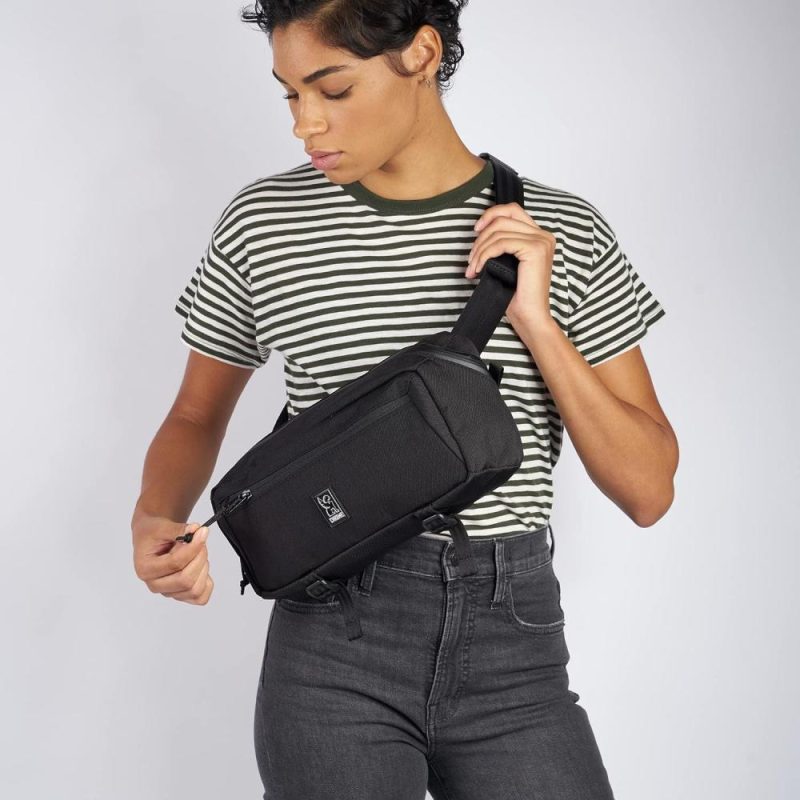 Messenger Bags | Industries Mini Kadet Sling Bag – Messenger Crossbody Bag, Water Resistant Messenger Bags Black