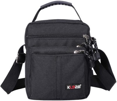 Messenger Bags | Men’s Messenger Bag – Crossbody Shoulder Bags Travel Bag Man Purse Casual Sling Pack For Work Business Messenger Bags Black