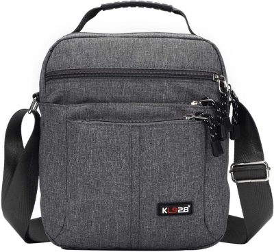 Messenger Bags | Men’s Messenger Bag – Crossbody Shoulder Bags Travel Bag Man Purse Casual Sling Pack For Work Business Messenger Bags Grey