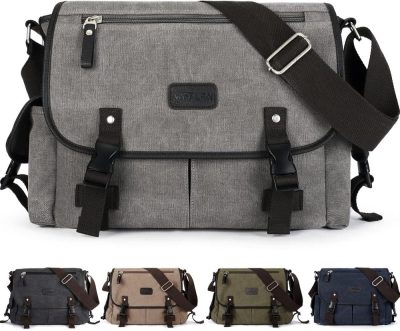 Messenger Bags | Messenger Bag Men,Waterproof Crossbody Bag,Satchel Shoulder Bag Messenger Bags Black