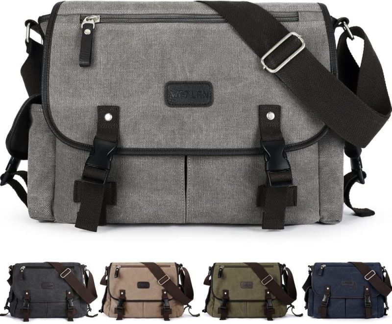 Messenger Bags | Messenger Bag Men,Waterproof Crossbody Bag,Satchel Shoulder Bag Messenger Bags Black