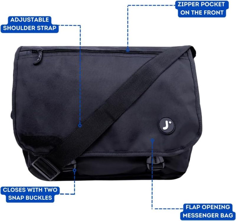 Messenger Bags | Terry Messenger Bags Black