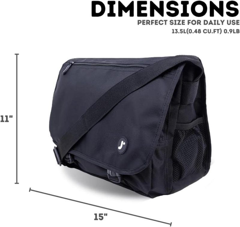 Messenger Bags | Terry Messenger Bags Black