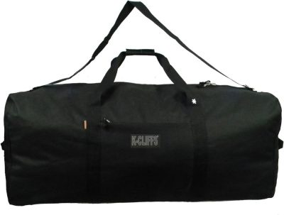 Sports Duffel Bags | Heavy Duty Cargo Duffel Large Sport Gear Equipment Travel Bag Rooftop Rack Bag By Praise Start Gym Bags Black