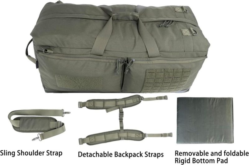 Sports Duffel Bags | Large Military Tactical Duffle Bag Duffel Backpack For Special Work,Sports,Traveling,Camping 85L Gym Bags Sports Duffel Bags