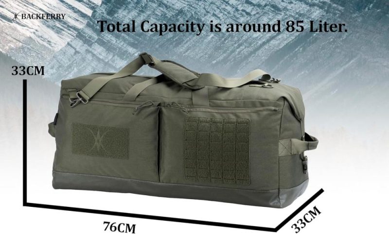 Sports Duffel Bags | Large Military Tactical Duffle Bag Duffel Backpack For Special Work,Sports,Traveling,Camping 85L Gym Bags Sports Duffel Bags