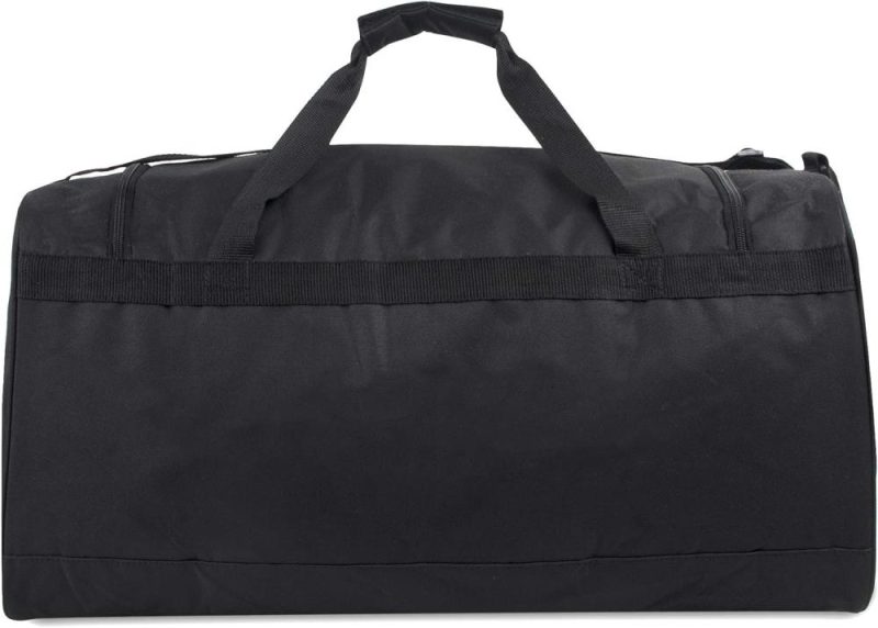 Sports Duffel Bags | Lightweight Canvas Duffle Bags For Men & Women For Traveling, The Gym, And As Sports Equipment Bag/Organizer Gym Bags Black 2