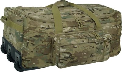 Sports Duffel Bags | Mercury Tactical Gear Mini Monster Rolling Duffel Deployment, Wheeled Heavy Duty Travel Duffle Bag For Men & Women, Multi Cam Color, One Size Gym Bags Multi Cam Color