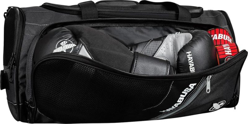 Sports Duffel Bags | Ryoko Duffle Bag – Black/Grey, 50L Gym Bags Sports Duffel Bags