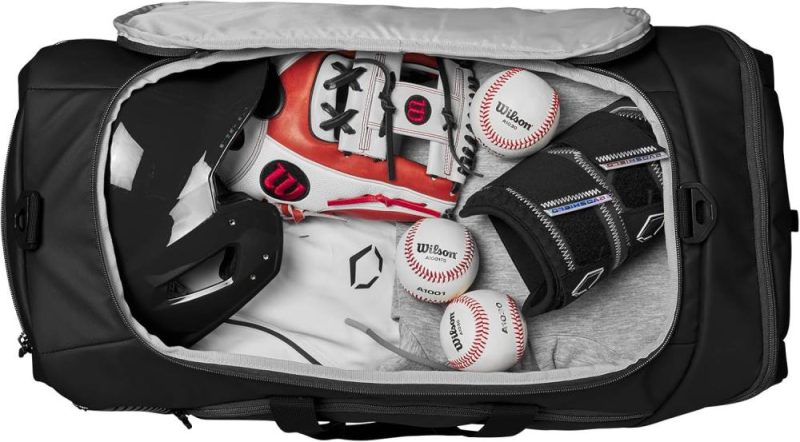 Sports Duffel Bags | Tone Set Player’s Duffle Bags Gym Bags Black