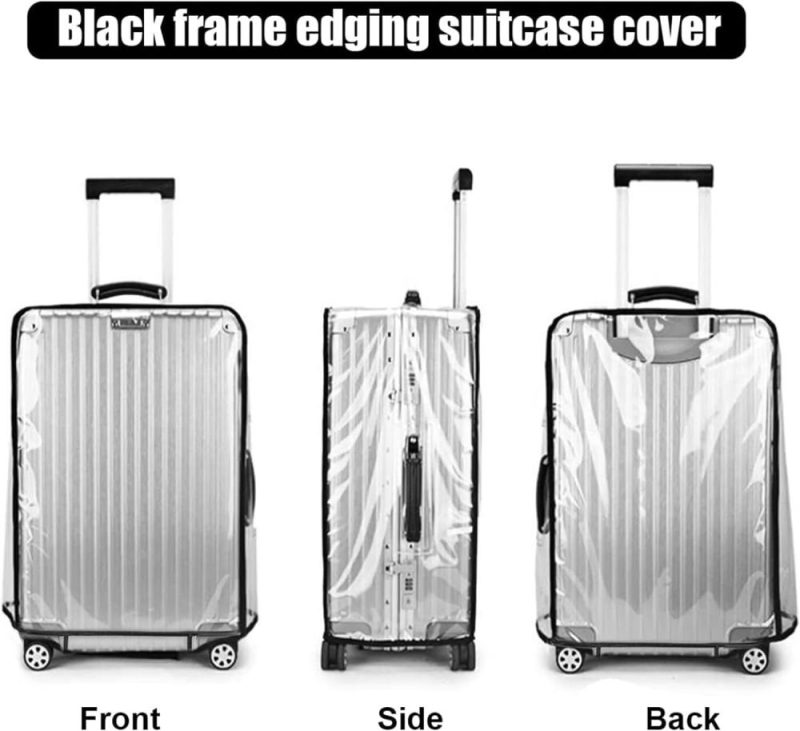 Suitcases | 3 Pieces Luggage Cover Protectors, Clear Pvc Suitcase Cover Set For 20 24 28 Inch Luggage,Waterproof Suitcase Protective Covers For Tsa Approved For Travel Luggage Suitcases