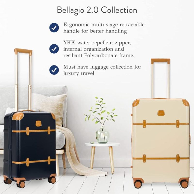 Suitcases | Bellagio 27′ Spinner Trunk Luggage Cream