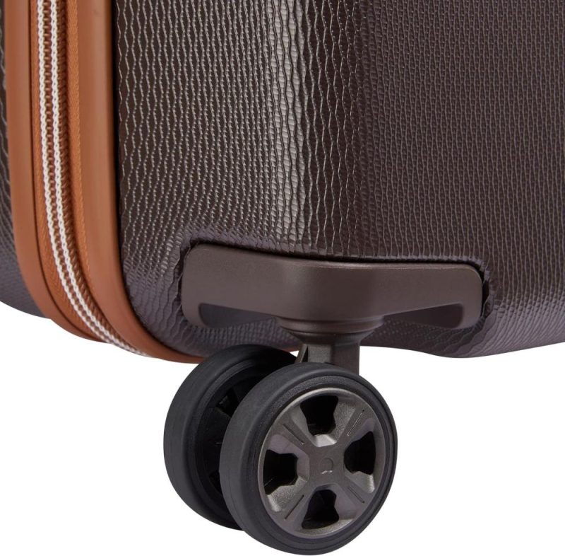 Suitcases | Chatelet Air 2.0 Hardside Luggage With Spinner Wheels, Chocolate Brown, Checked-26 Inch Trunk Luggage Chocolate Brown