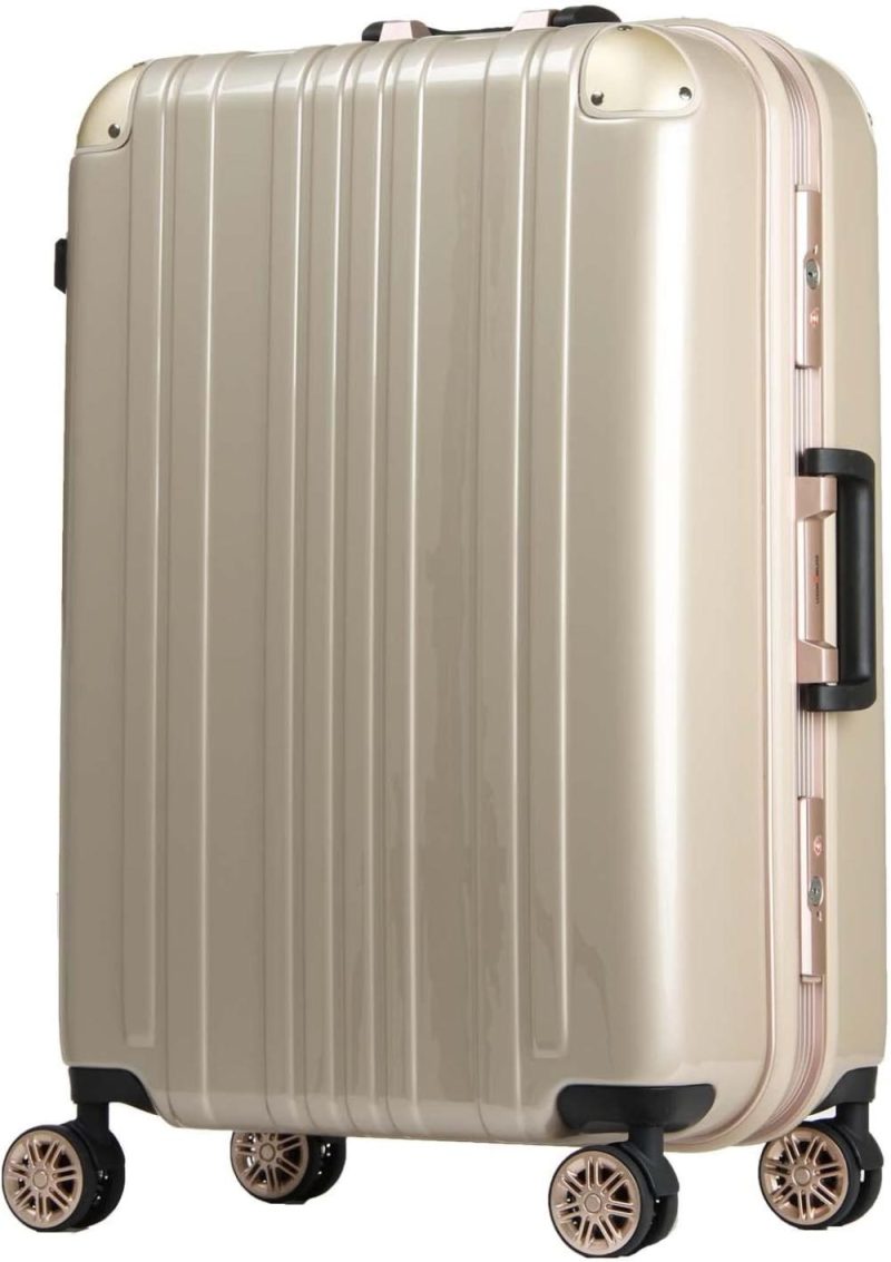 Suitcases | Durable Aluminum Frame Hardside Luggage, 28-Inch,Champagnegold,5122-62-Cgd Luggage Champagne Gold