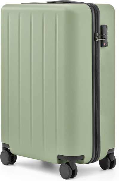 Suitcases | Hardside 20-Inch Carry On Luggage, Spinner Suitcases Airline Approved With Wheels, Lightweight Luggage With Tsa Lock, 22 X 14 X 9 Inches (Sage Green, Danube Plus) Luggage Sage Green