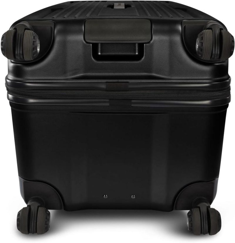 Suitcases | Hardside Polycarbonate Spinner Suitcase, Black, 30" Trunk Luggage Luggage Black