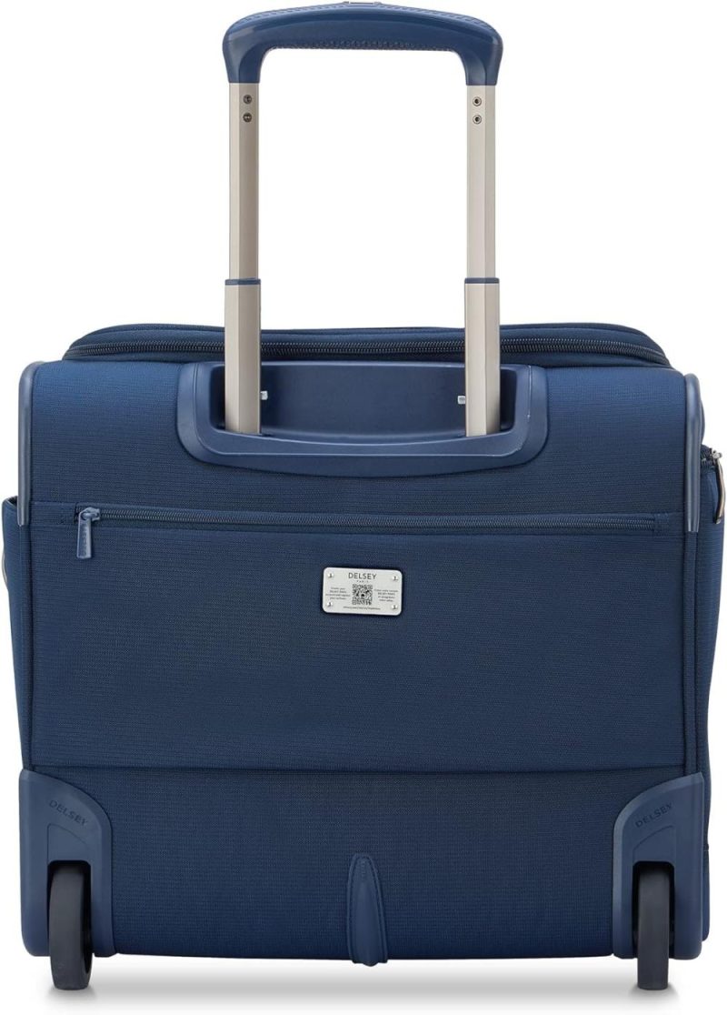 Suitcases | Helium Dlx Softside Luggage Under-Seater With 2 Wheels, Navy Blue, Carry On 16 Inch Luggage Navy Blue