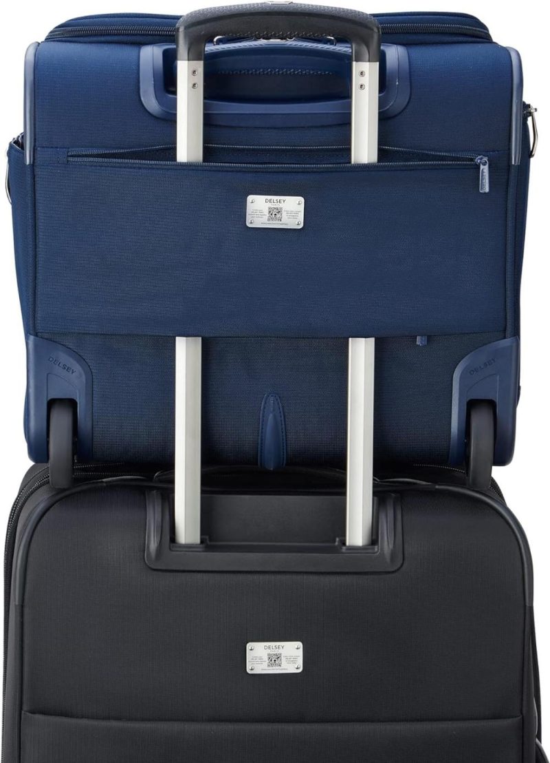 Suitcases | Helium Dlx Softside Luggage Under-Seater With 2 Wheels, Navy Blue, Carry On 16 Inch Luggage Navy Blue